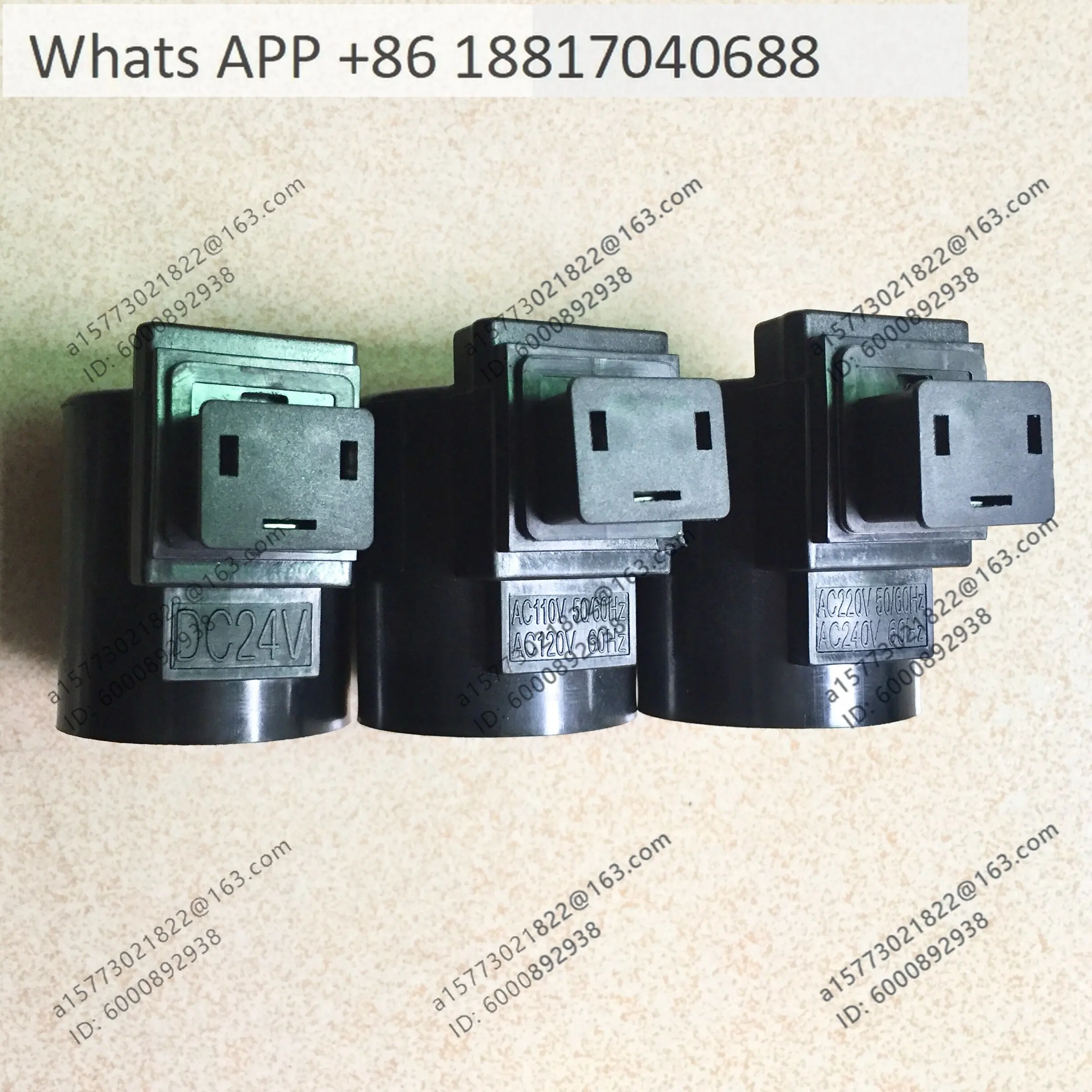 1PCS, TOYOOKI Duplex Solenoid Valve Coil AD-LS231D-304D/406D/508D220V