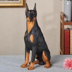 3D Doberman Dog Silicone Mould DIY Cake Fondant Mold Doberman Plaster Craft Epoxy Resin Mold