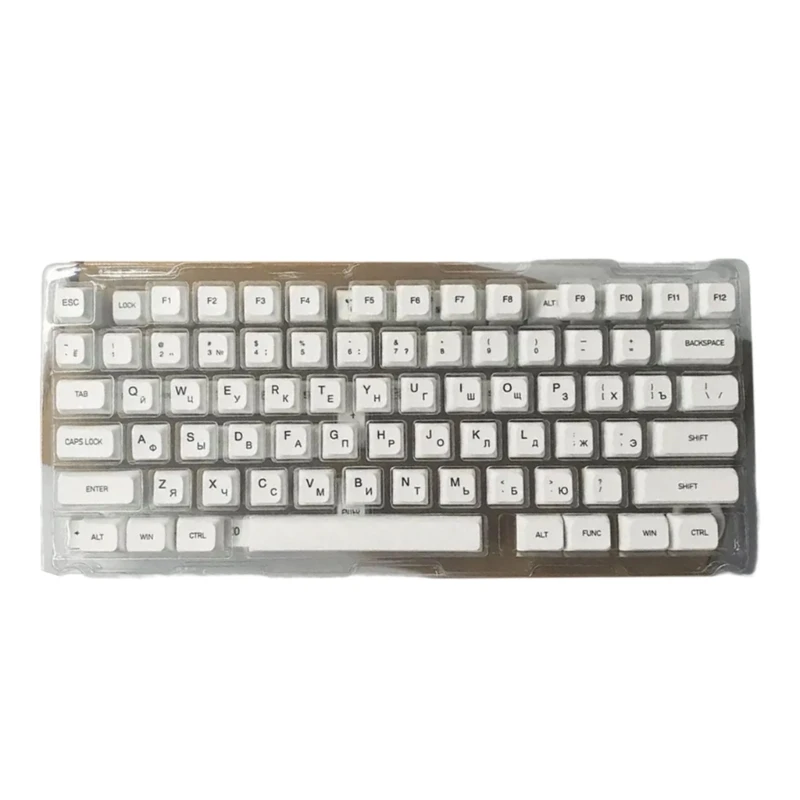 120Keys White Keycap DyeSubbed Keycaps For Mechanical Keyboards Dropshipping