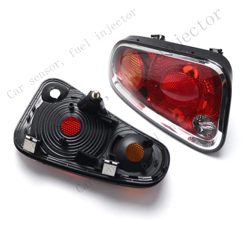Q+ 1 Pair Rear Tail Light LampLen Housing For 2004-2006 Mini Cooper R50 R52 R53