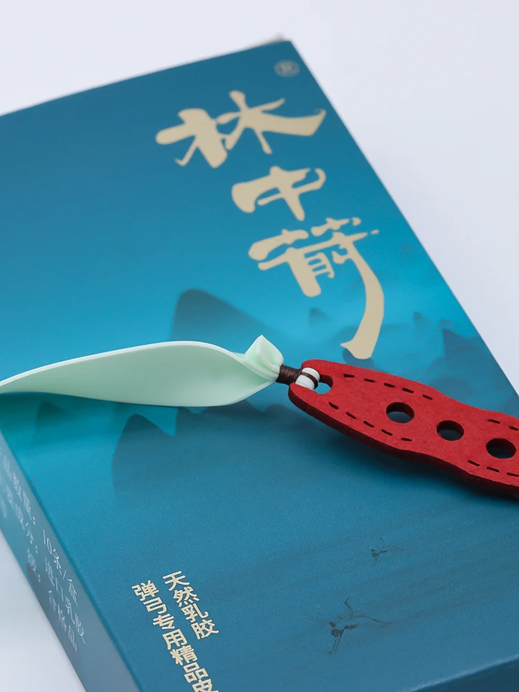 

Forest Arrow Outdoor Hunting Slingshot Rubber Band, Blue White, Tapered 2012, Powerful, Antifreeze, Durable Accessories