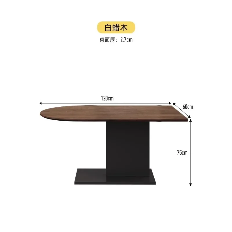 

Французский Ретро обеденный стол из массива дерева полукруглый на стену домашний обеденный стол для маленькой квартиры креативный античный остров