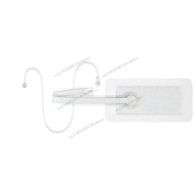 Portable and disposable kits for medical vacuum-assisted wound closure and exudation management