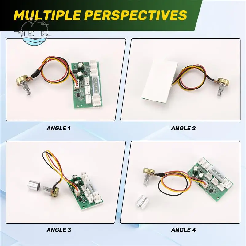 

AED6-DC 12V 8 Miner Fan Speed PWM Controller 8-Channel Hub High-Power Violent Fan Controller Speed Governor 4P Power Supply