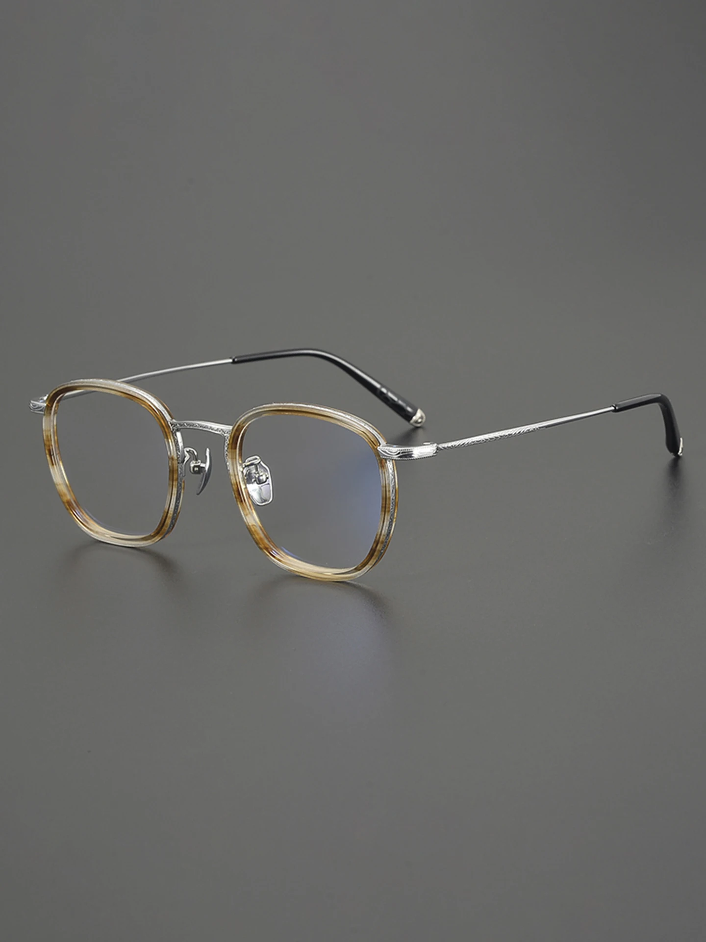 

New Retro Ultra Light Titanium Glasses Frame Men Optical Prescription Custom Eyeglass Acetate Women Myopia Reading Retro Eyewear