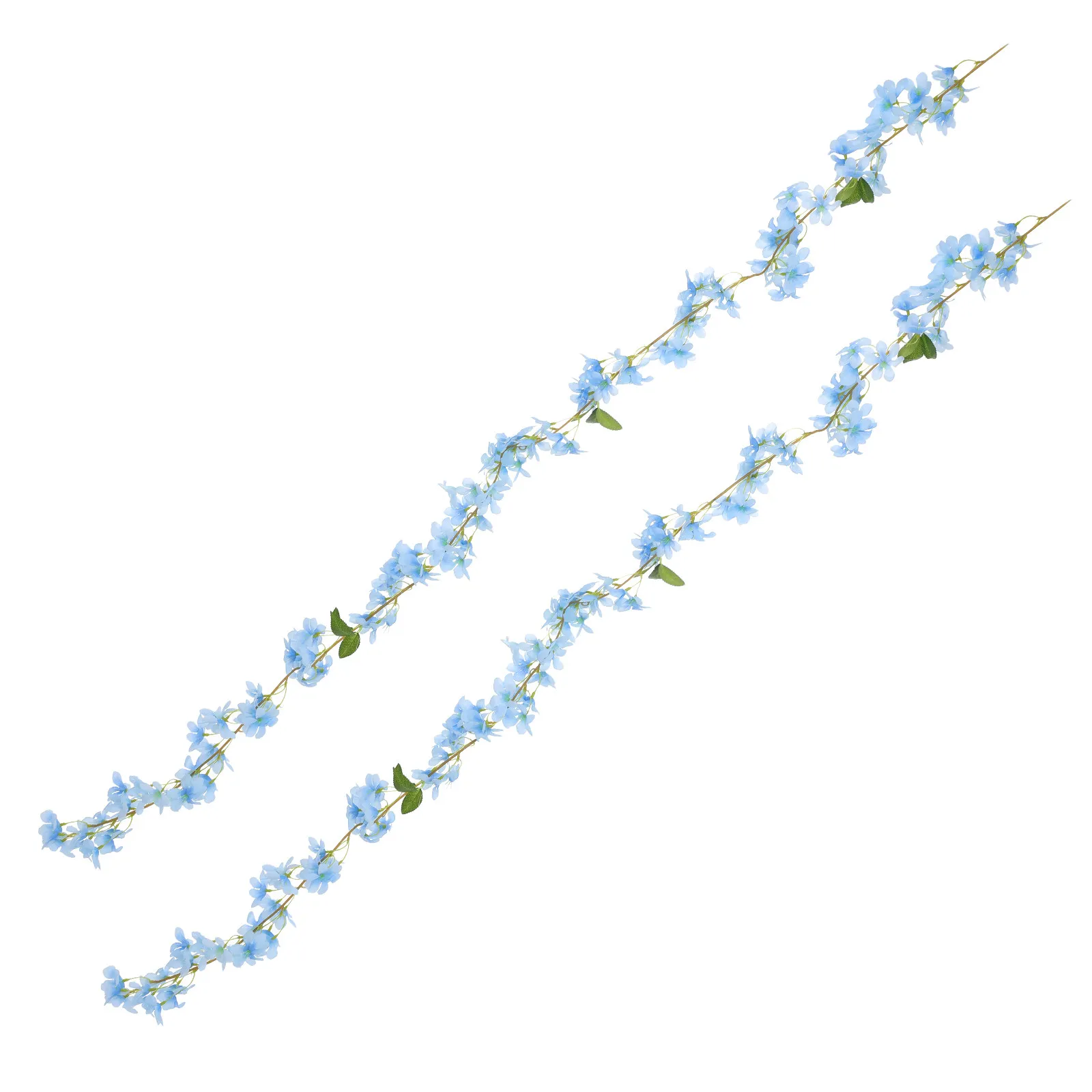 

2 шт. Премиум-качество: Искусственная цветочная гирлянда для свадебного декора, украшения стола, фона, садовых вечеринок, флористических композиций