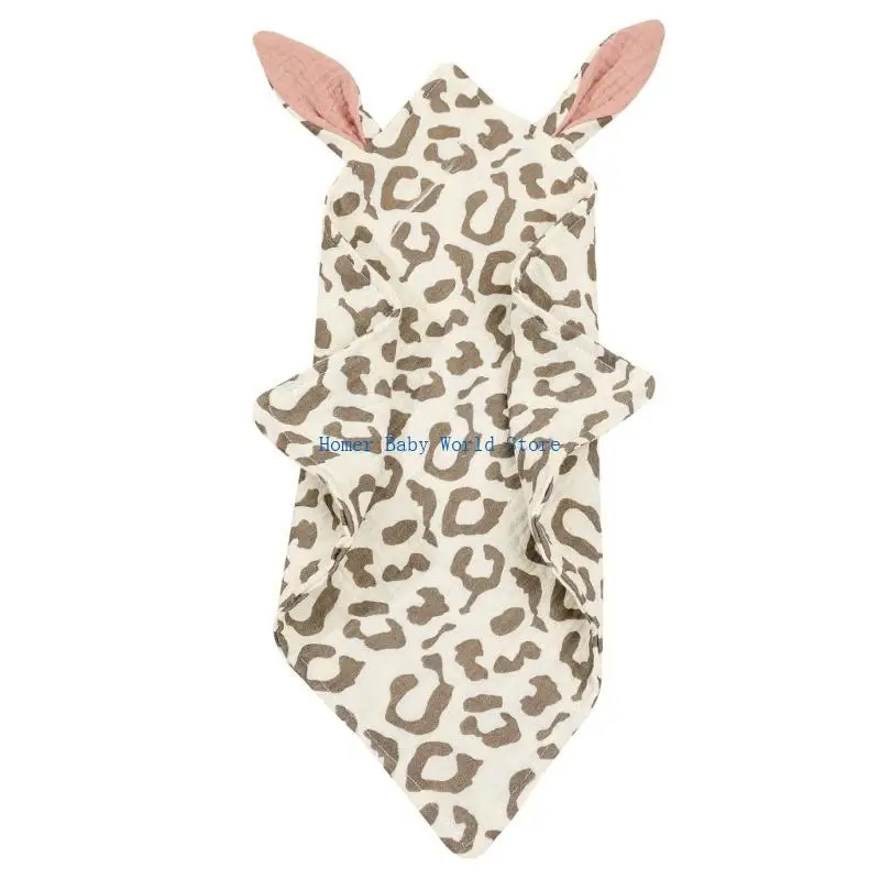 مجموعة مناشف الأطفال فائقة النعومة B2QD منشفة وجه للأطفال من القطن العضوي الطبيعي صديقة للبشرة مربعات من قماش الموسلين الرضع #5