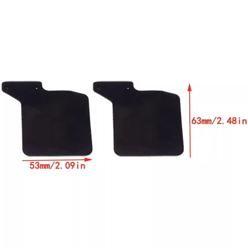 Simulation Model Toy Car Rubber Fender Modified Upgrades for 1/10 RC Crawler Car TRX4 SCX10 RC4WD D90 TRX6 G63 Tank 300 Wrangler