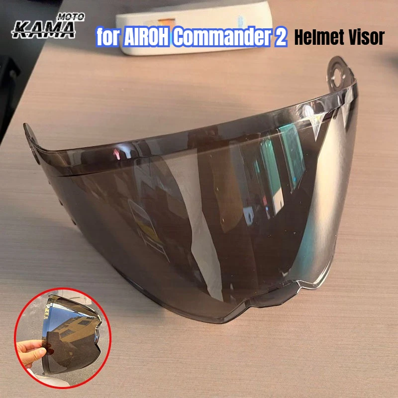 

Helmet Lens for AIROH Commander 2 Windshield Helmet Visor Windshield Shield Glasses Visor Helmet Accessories Visera Casco Moto