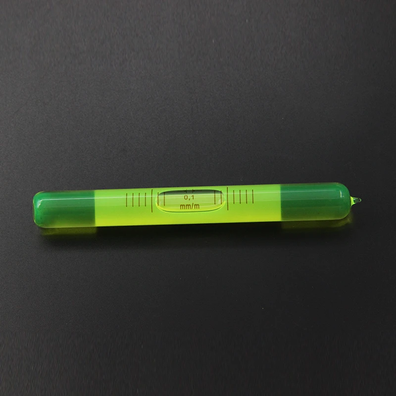 Glass tube type horizontal bubble high-precision level water ruler with an accuracy of 0.1mm/m