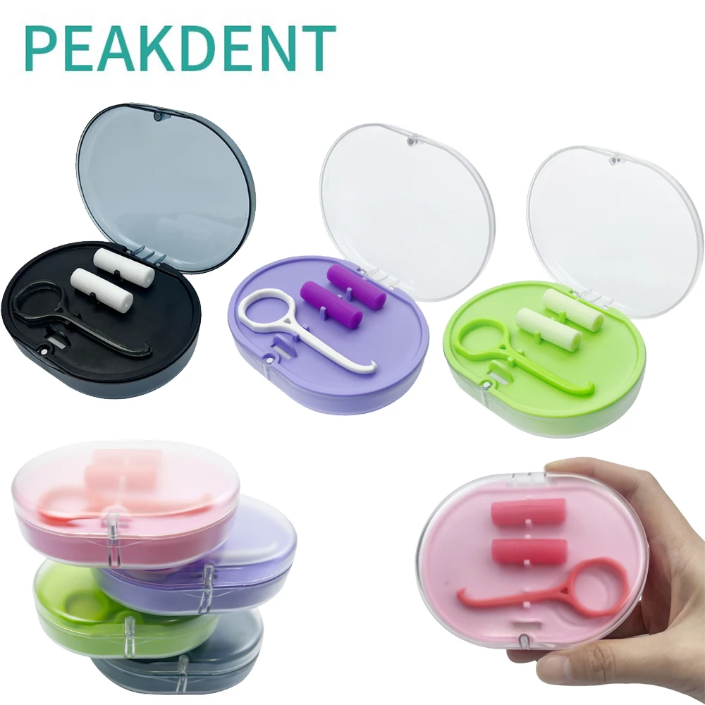 

1Pcs Portable 2 Layers Orthodontic Retainer Braces Storage Box With Mirror Cases Denture Box Magnetic False Teeth Cleaning Case