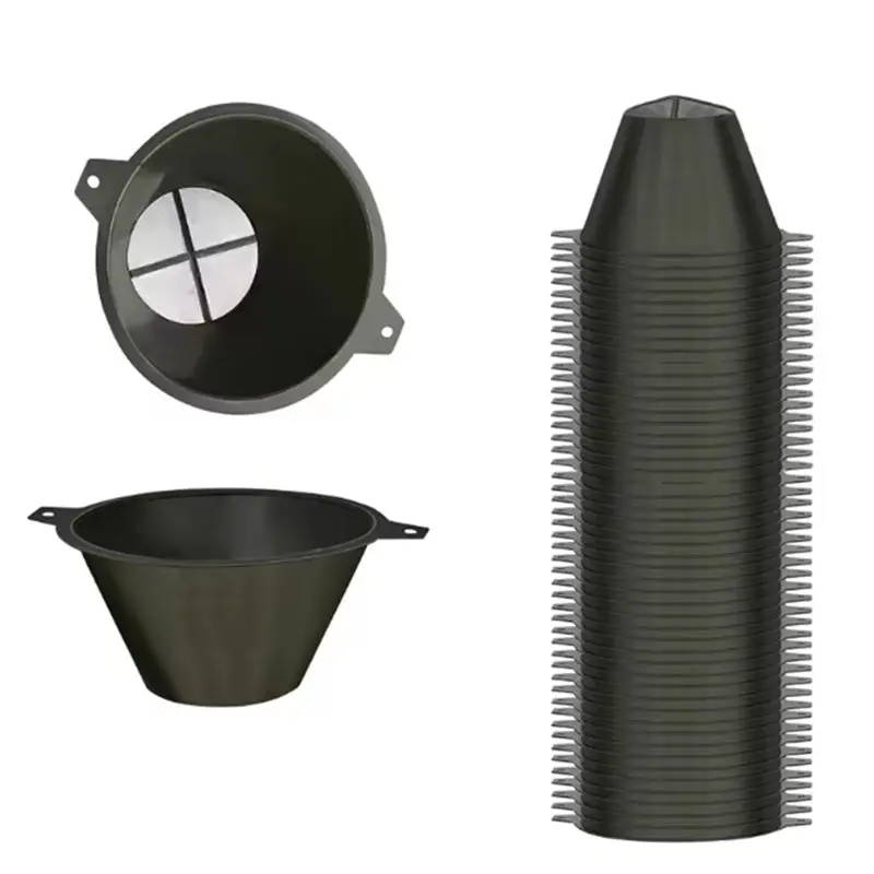 A25F-Reusable Paint Filter Screen, 50Pcs Fine Nylon Mesh Industrial Filter For Oil-Based And Water-Based Paints