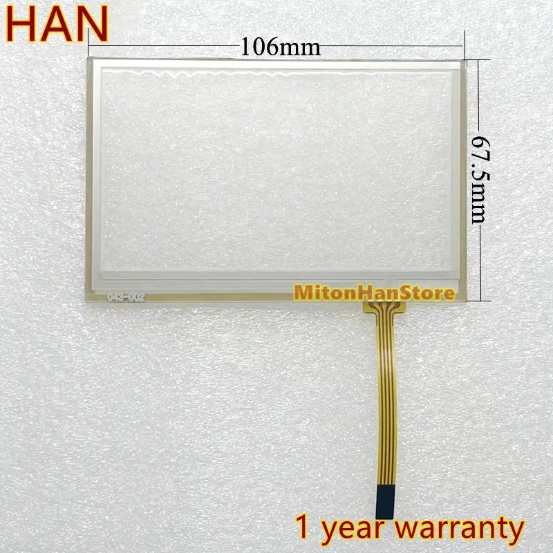 

Новинка для YF04301-FPC YF04301A-FPC YF04301-FPC-V1, сенсорная панель, дигитайзер экрана, стекло