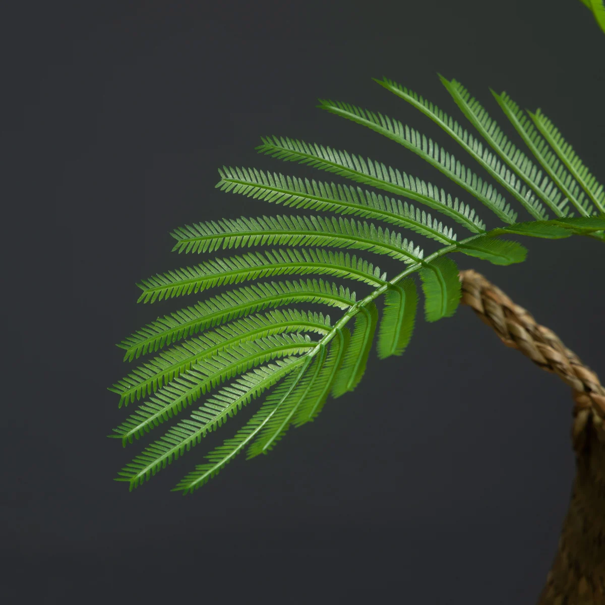 88 cm 18 Gabeln große gefälschte Palmenpflanzen künstliche Monstera-Kunststoff-Farnblätter künstlicher Palmenzweig für Hausgarten-Party-Dekoration – Detail 13