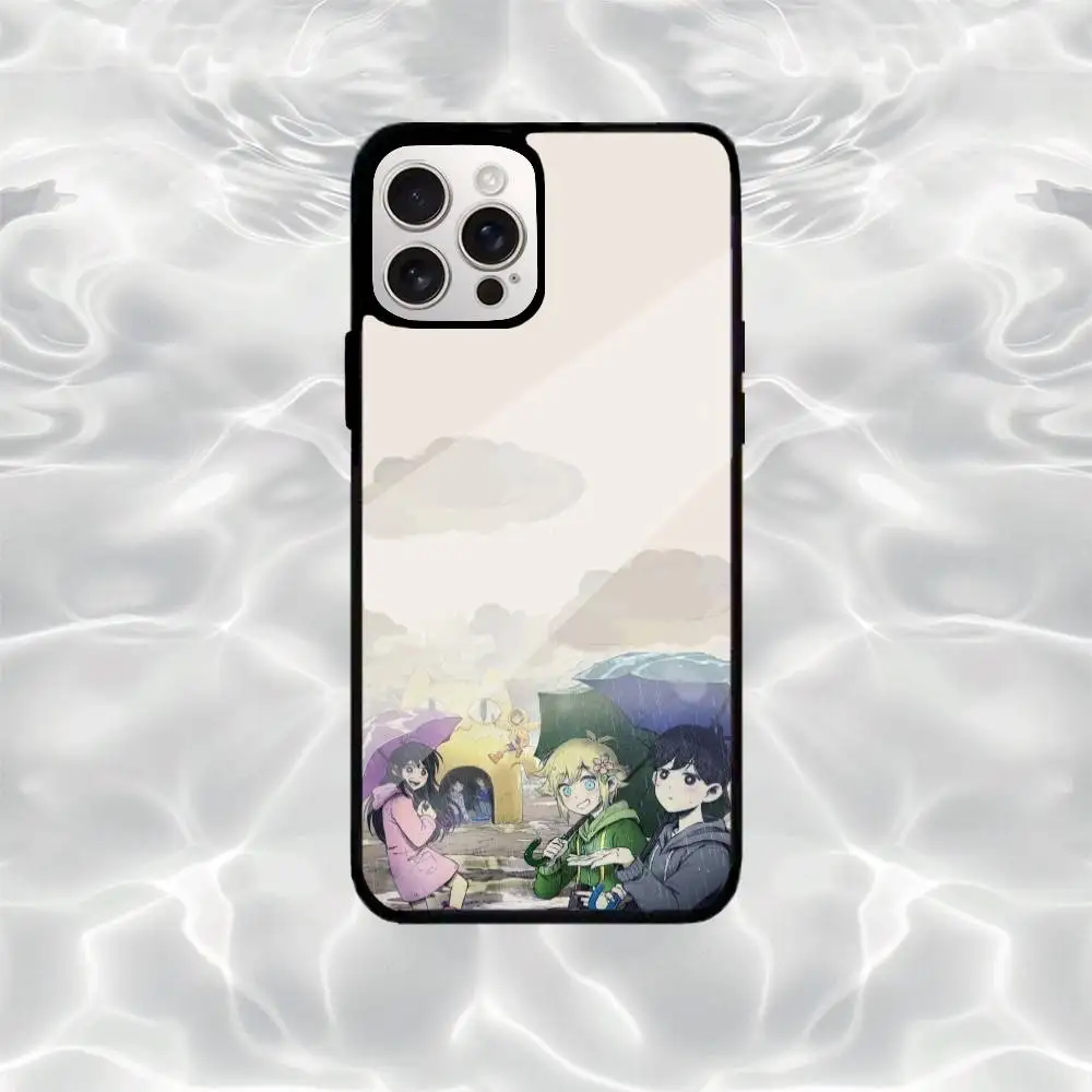 O-Omori Game Telefoonhoesje voor iPhone17,16,15,14,13,12,11 Plus, Pro Max Magnetisch Magsafe Draadloos opladen