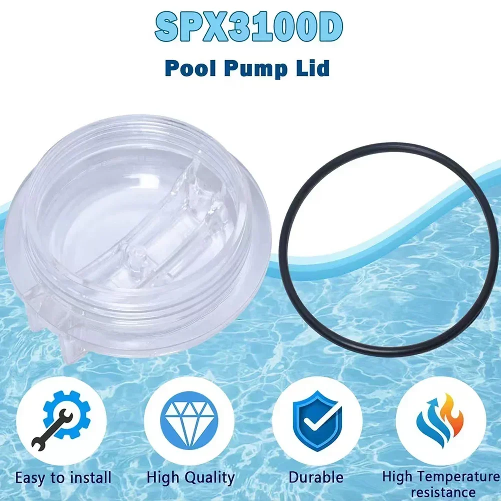 Pool Pump Lid For Super II Pump SP3000 SP3000x Series Swimming Pool Pond Replacement Threaded Strainer Lid Cover