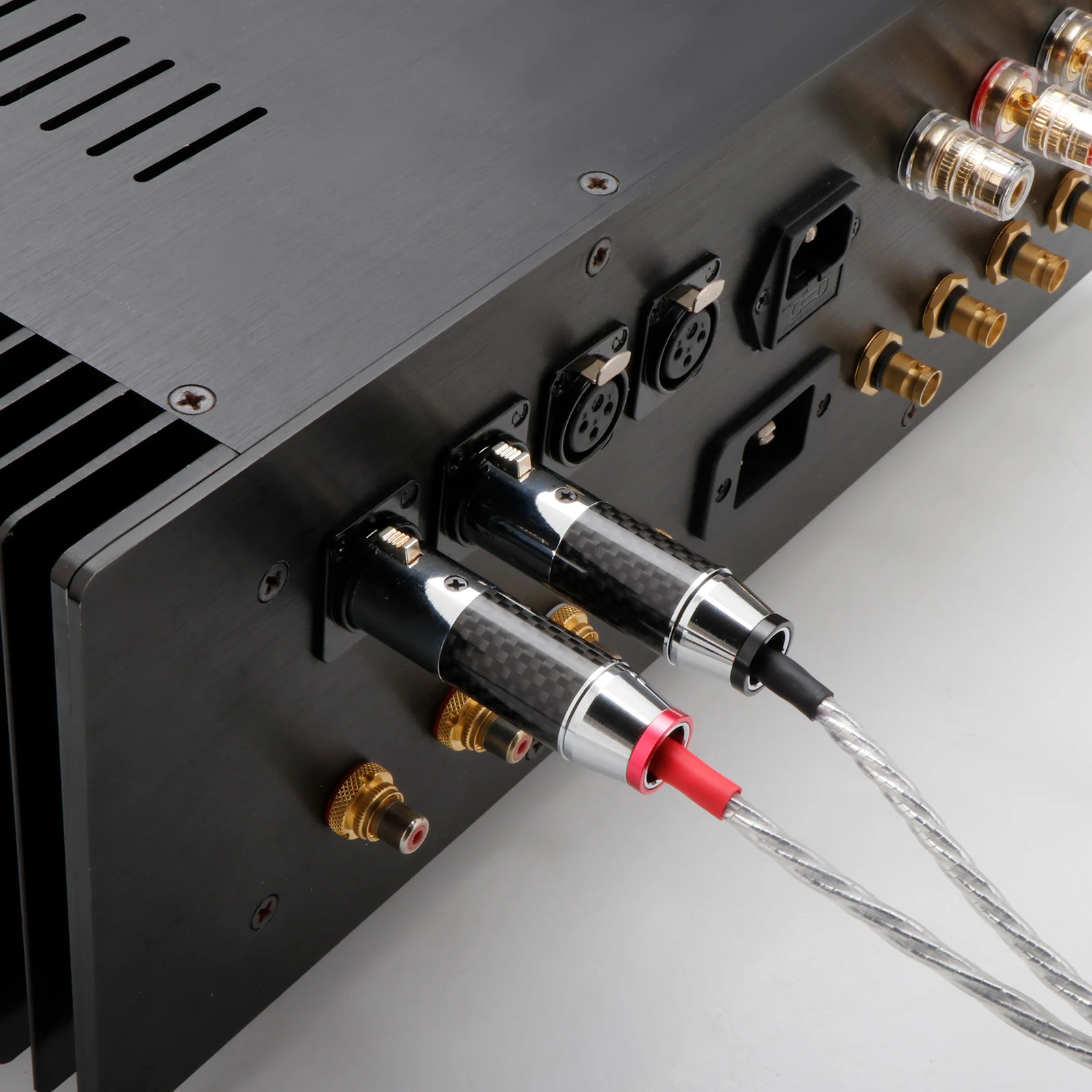 Nordost Odin 6.5mm Trs To Xlr Male/ Female 6.35 Mixer Jack Power Amplifier Sound Balance Cable