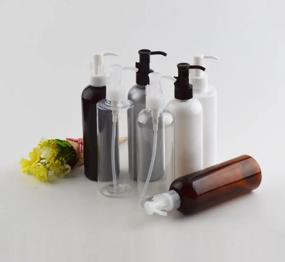 

250ML 300mlPlastic PET bottle pump lotion/emulsion/foundation/serum/shampoo essence toner moisture liquid skin cosmetic packing