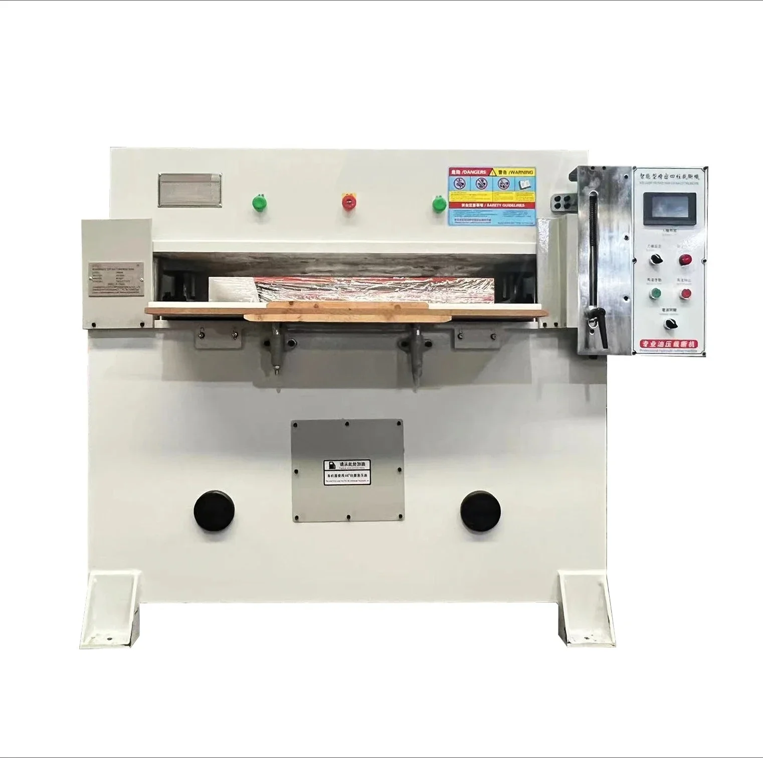 MQ40 Hydraulic 4 Column Envelope Kraft White Paper Sheet Platen Punching Press Machine