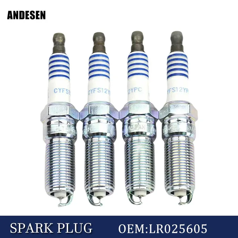 

High quality LR123892 LR025605 AJ813092 C2D59621 spark plug suitable for Land Rover Range Rover Evoque Discovery Freelander 2