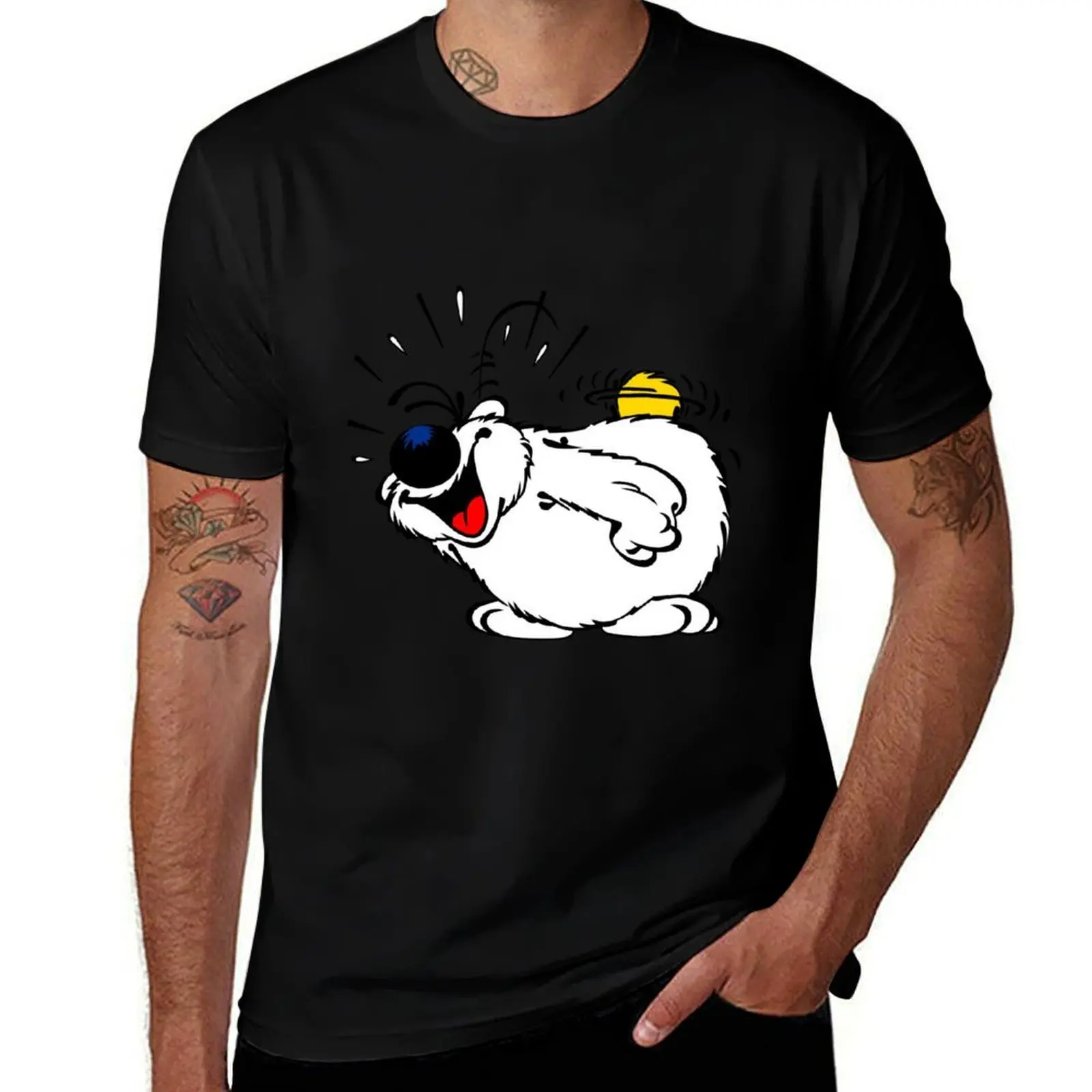 قميص من القطن للقمصان!! اضحك تي مان جوارب جرافيك تي شيرت قطني عالي القمصان تي شيرت عالي الجودة للرجال #1