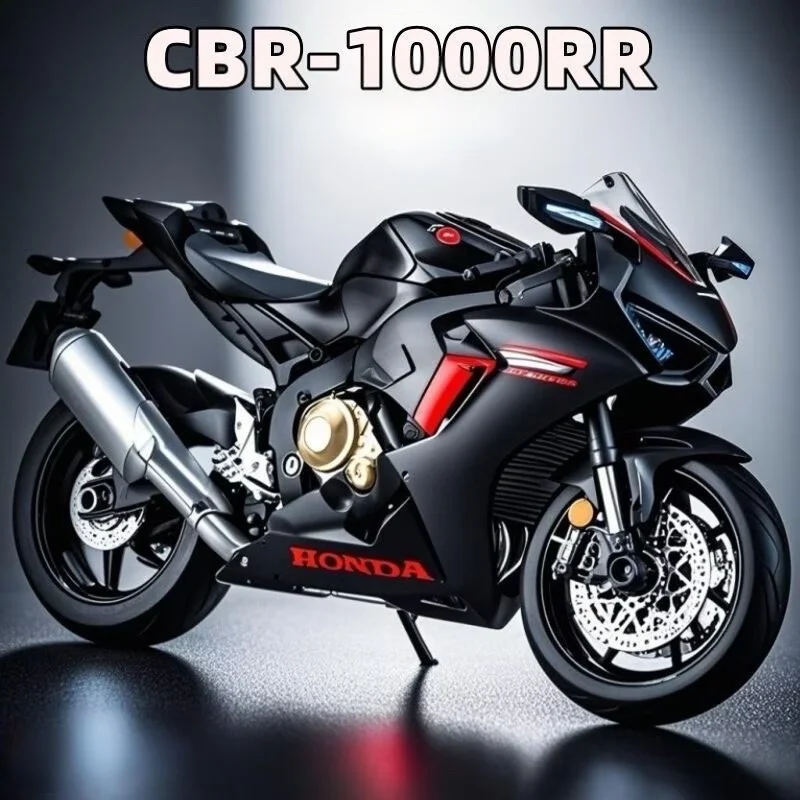 

1/18 Honda HRC CBR 1000RR Fire Blade Alloy Race Motorcycle Diecast Metal Street Sports Motorcycle Model Simulation Kids Toy Gift