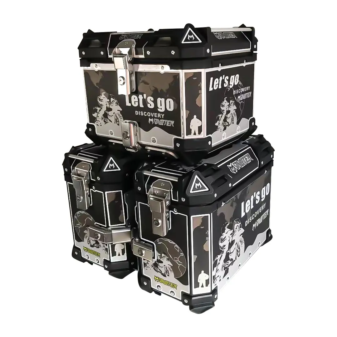 

STLF Chasing Factory Motorcycle Parts & Accessories Aluminium Motorcycle Panniers Side Boxes Saddle Bags Tail Cases Motorcycle T