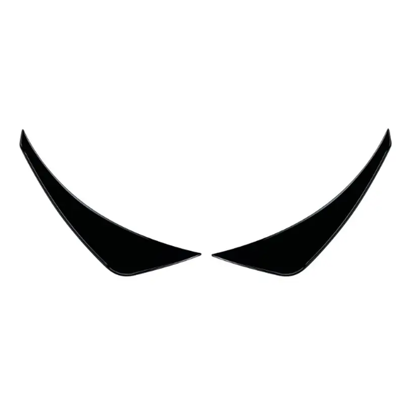 Car Front Bumper Side Splitter Spoiler Fog Lamp Side Spoiler Trim For Mazda Miata MX-5 ND 2016+-M54K
