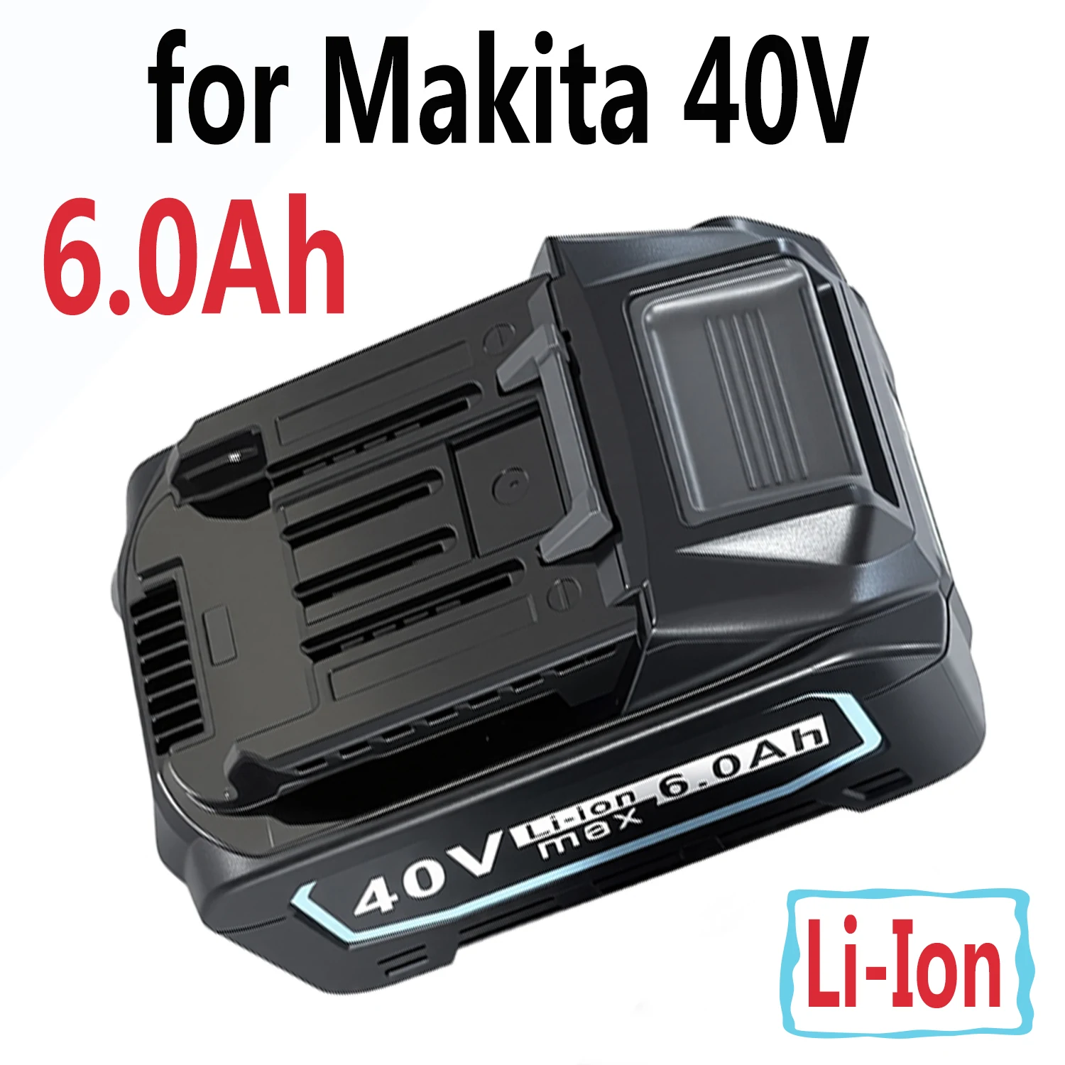 High quality 6.0Ah Li-ion replacement Battery For Makita 40V XGT Power Tool,Garden Tool,Construction Tool Battery