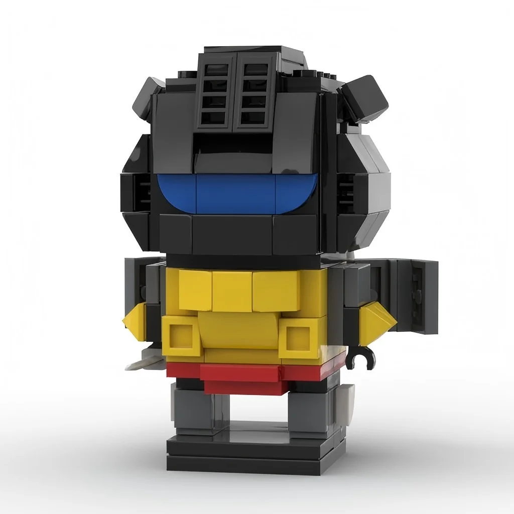 

MOC Steel Cable Building Blocks Robot Brickheadz Collection Education DIY Kids Model Classic Mech DIY Bricks Birthday Gift Toys