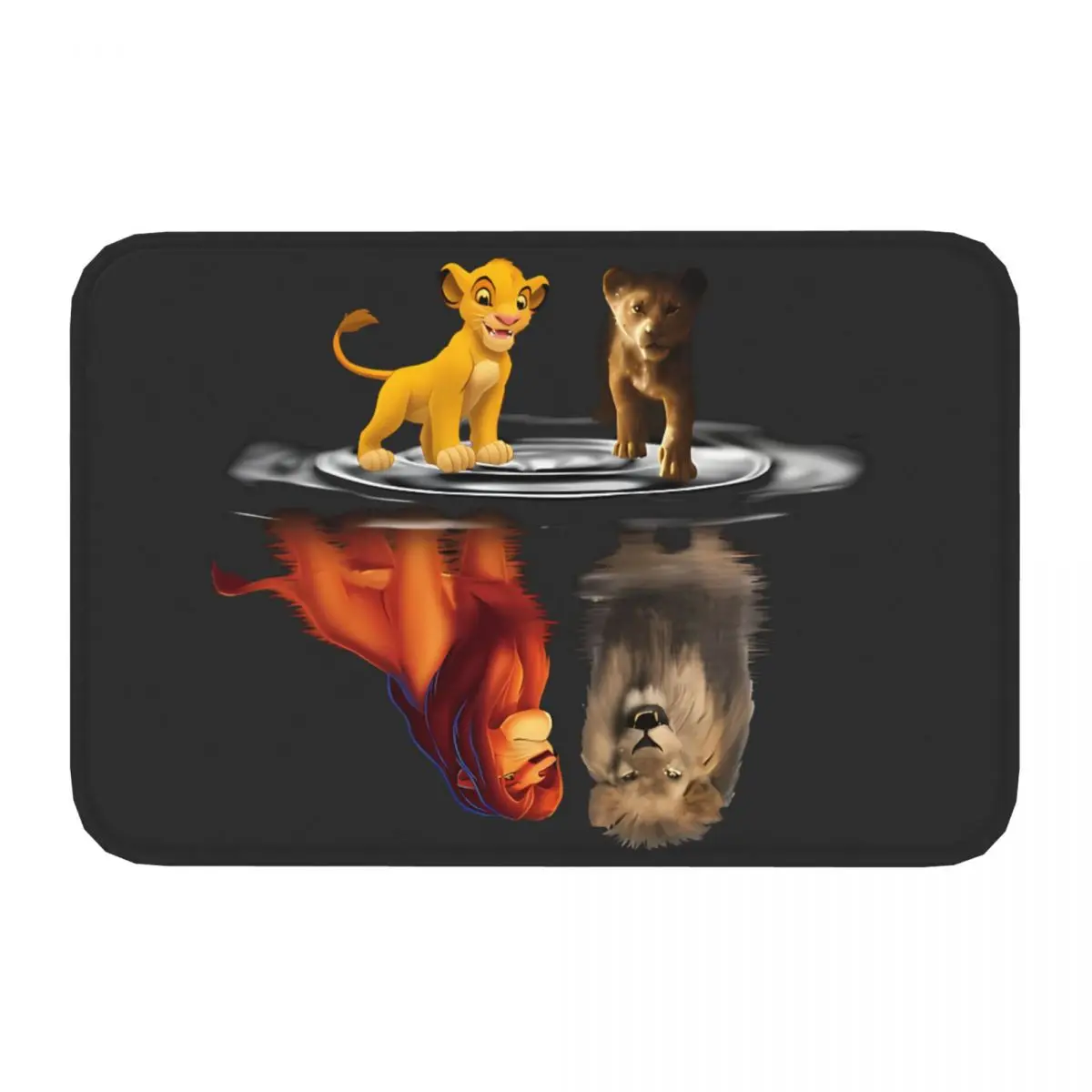 Splendid Anti-Slip Doormat Living Room Mat The Lion King Floor Carpet Welcome Rug Bedroom Decor