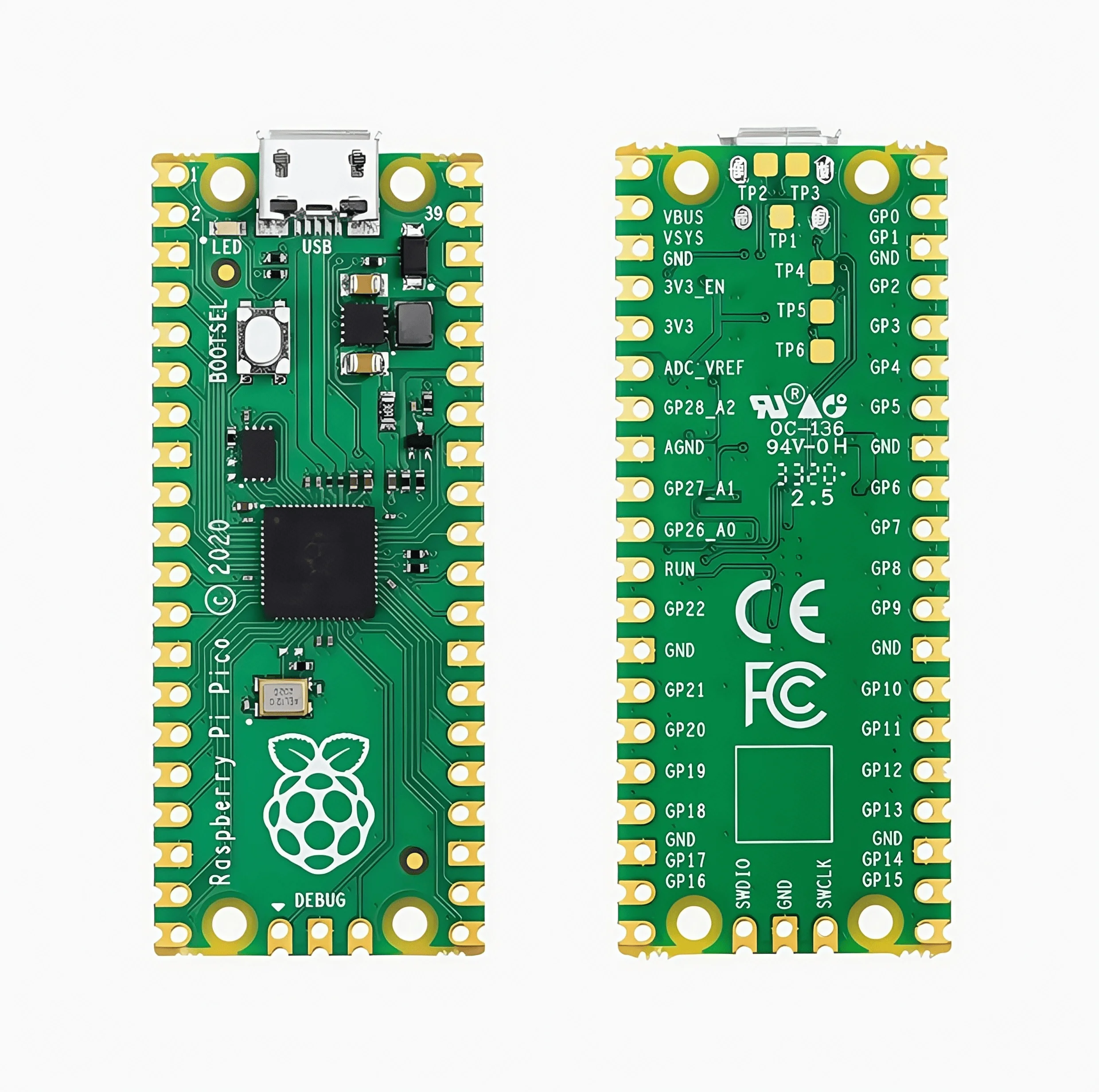 Raspberry Pi Pico 2 / 2 W Development Board — Maker Edition