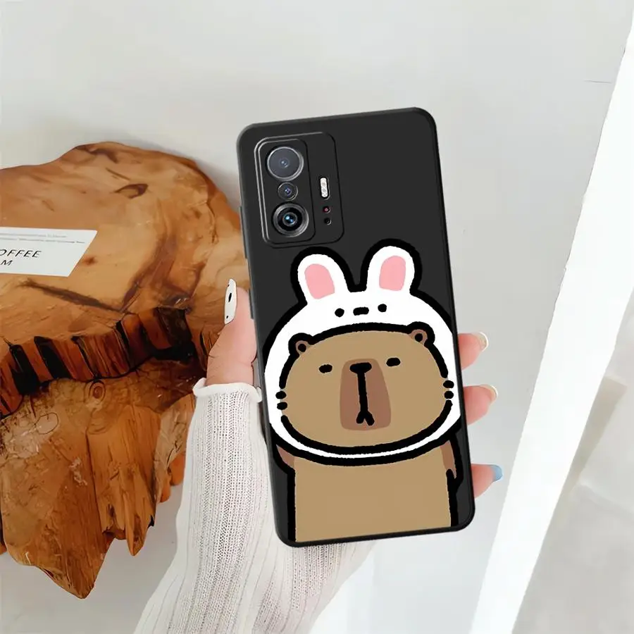 حافظة كارتونية لطيفة لهاتف Xiaomi Mi 9 13 10 11 13 Lite CC9Pro 10T 11T 14 Pro 9T غطاء خلفي ناعم