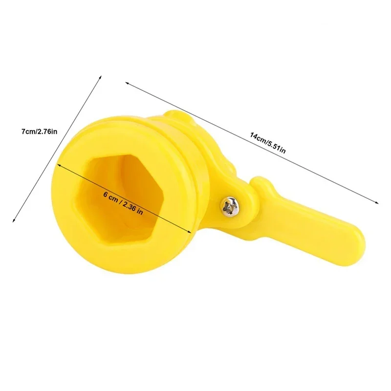 2PCS Honey Gate Tap Valve Extractor Honey Bucket Valve Bottling Honey Extractor Machine Beekeeping Tools