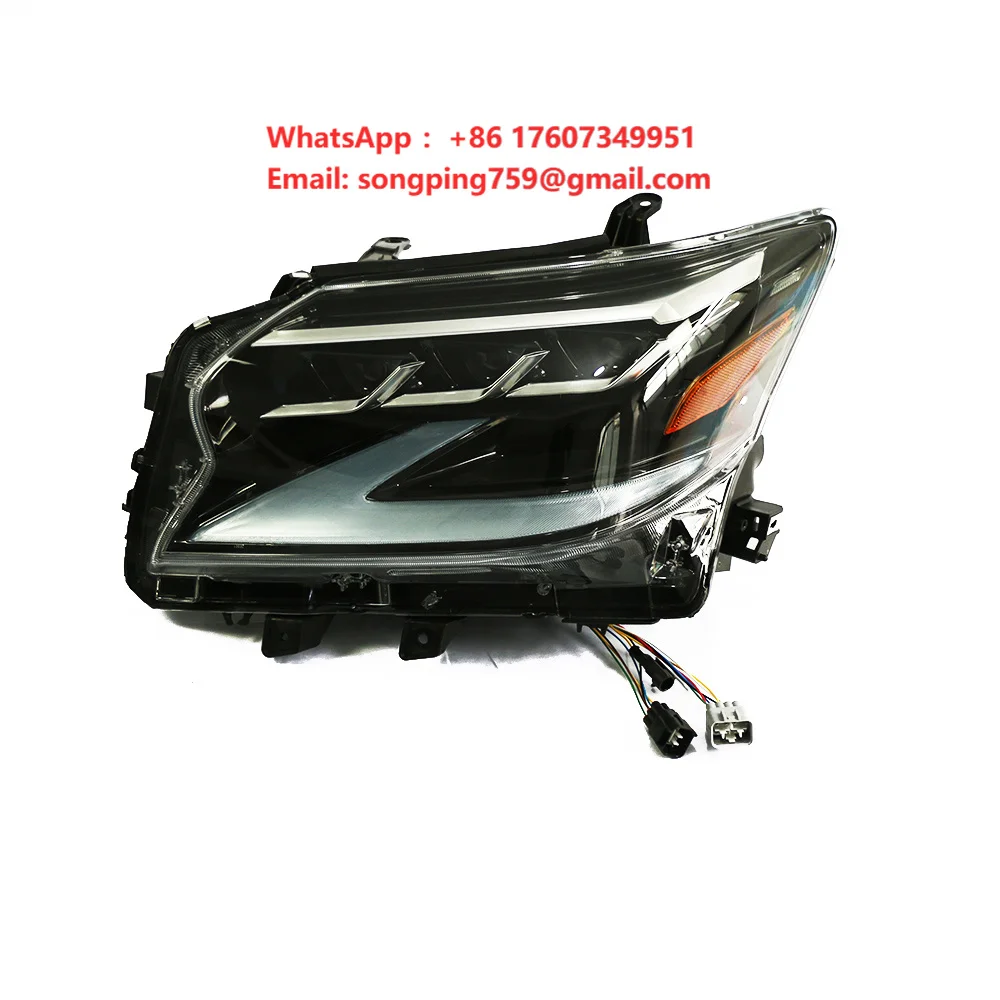 Car Lights Headlights Head Lamp Headlamp Suitable for Lexus GX460 2014-2019 Upgrade 2020 3 Lens Led Headlights with AFS