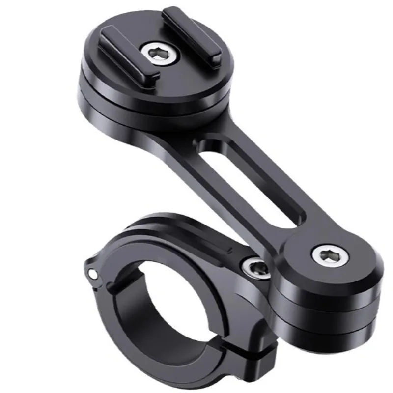 For Motorcycle Street Car Handlebar Mobile Phone Holder Navigation Bracket Motorcycle Travel Navigation Fixed Clip Shockproof