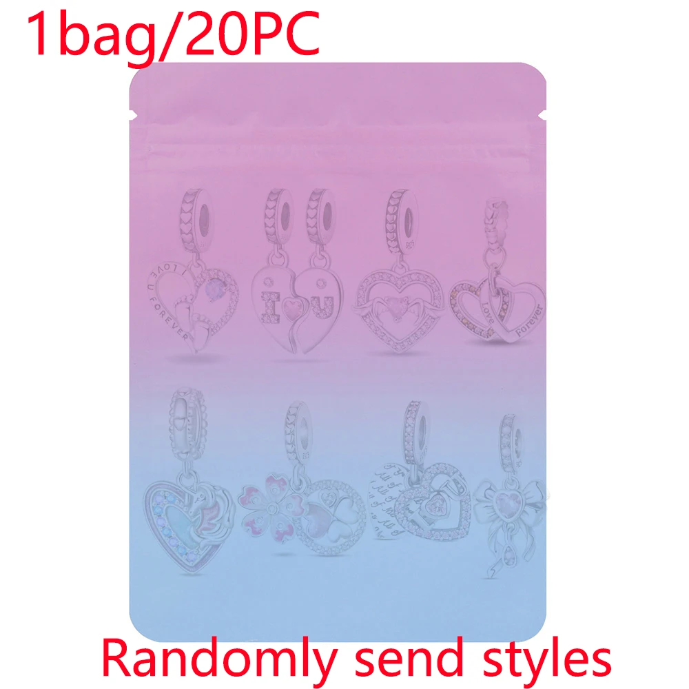 

925 Sterling Silver Hidden Hot Selling Bead Pendant Blind Bag Randomly Sent With 20 Charm Suitable For Women DIY Bracelet Gift