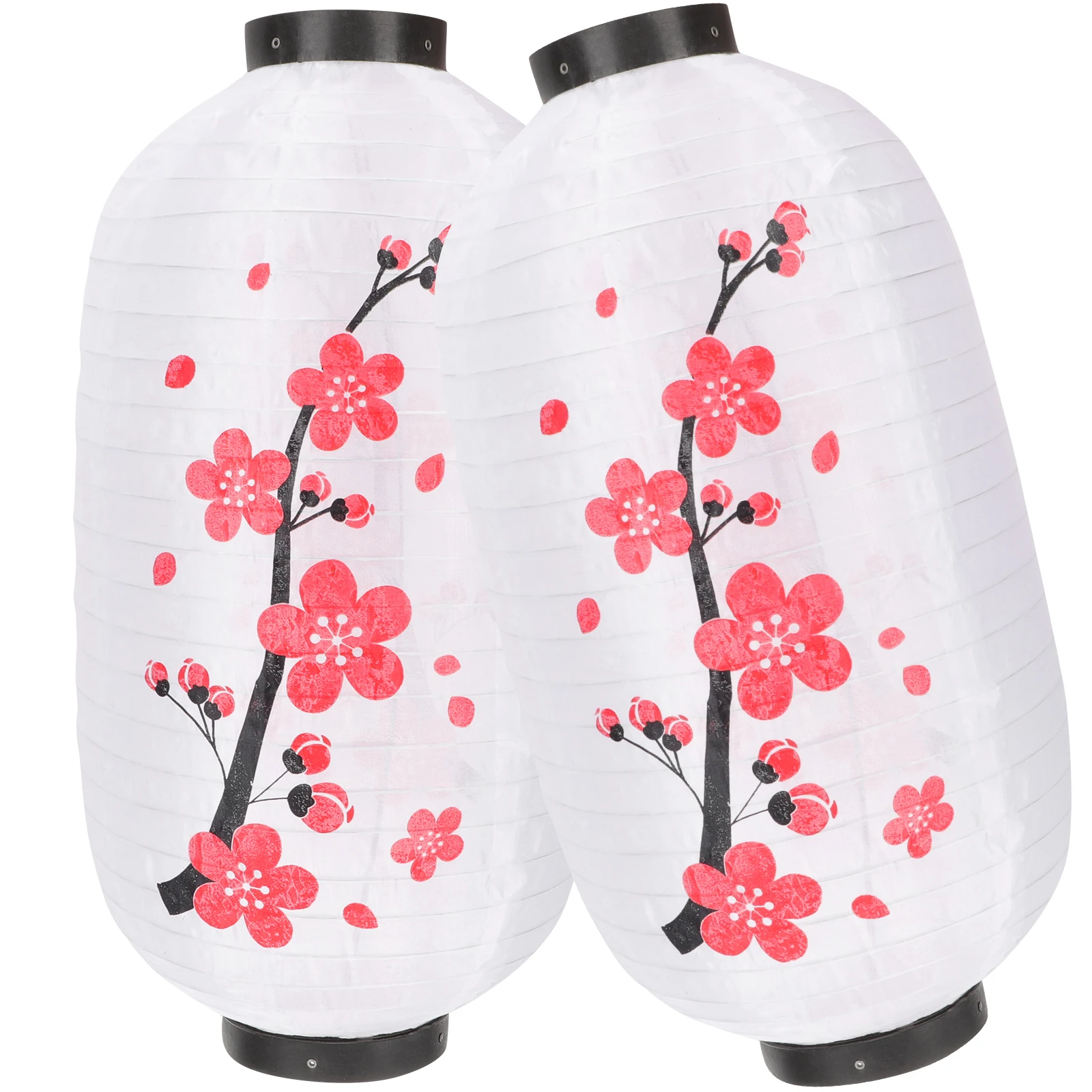 

2Pcs Japanese Lanterns Decorative Traditional Winter Melon Indoor Home Hanging Festive Japanese Lantern Indoor Party Wedding