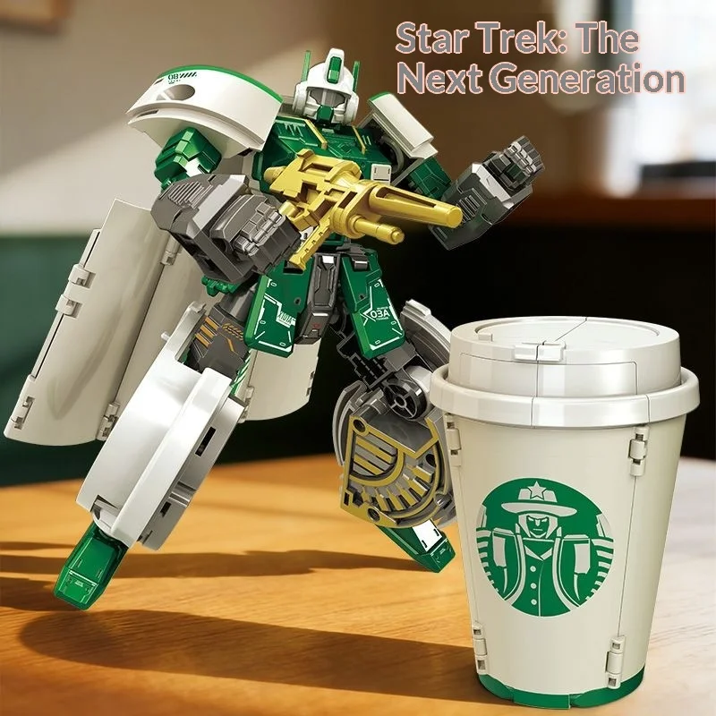 Figura de acción de robot conv - Coffee Y Tea reseña y precio