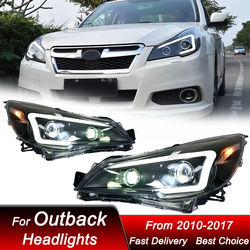 

Car Headlights For SUBARU Outback Legacy 2010-2017 new style full LED Head lamp Assembly Upgrade Projector Lens Accessories Kit