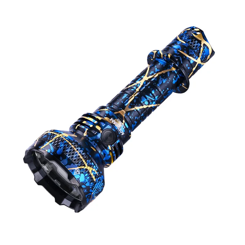 ACEBEAM L35 2.0 Taktische Taschenlampe 6500K 5000LM Superhell 650M Reichweite XHP70.3 HI LED-Taschenlampen mit Doppelschalter 6