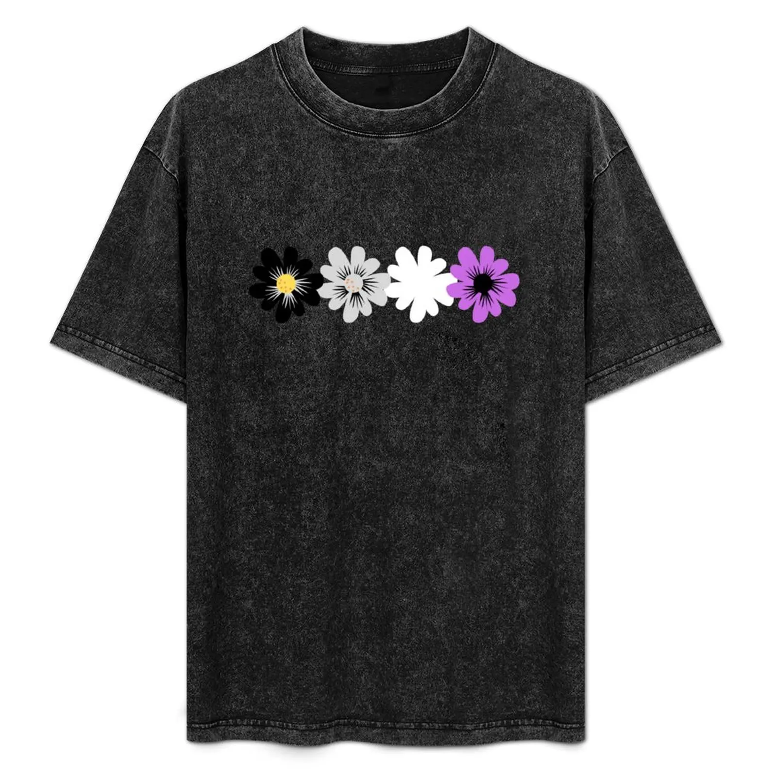 

Asexual Biromantic T-Shirt topping cotton graphic tees croswit shirt man Men's clothing