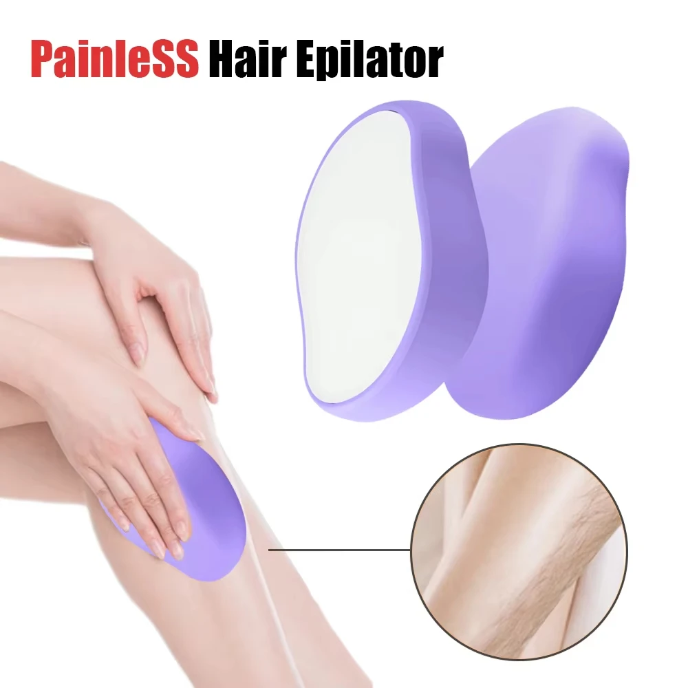 

Nano Glass Epilator Exfoliator Senseless Hair Removal Tool Painless Hair Removal No Skin Damage Hair Sharpener Unisex Home Use