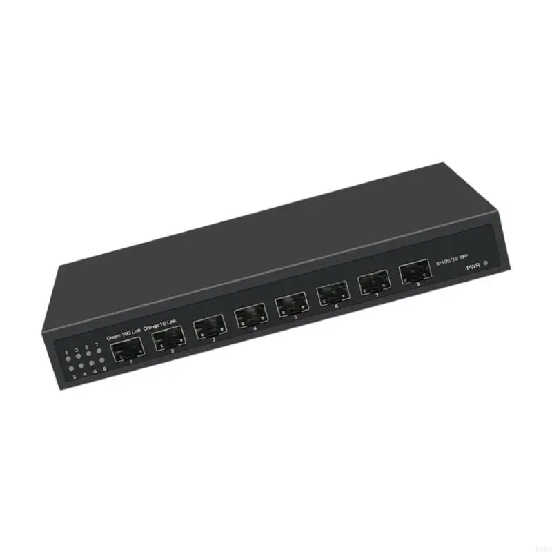 

Unmanaged 8 Port 10Gbps Ethernet Fiber Networking Switching Plugs and Play for Easy Setups and Fast Networking 896C