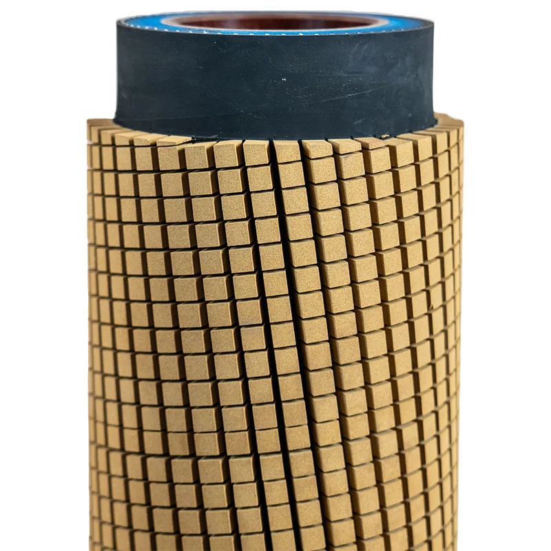Ceramic brush roller PCB board deinking special consumables for copper removal Industrial brush cleaning Efficient cleaning