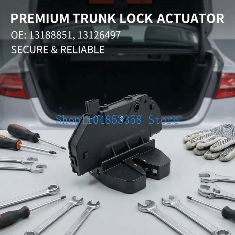 

652F Precise Fit Trunk Lid Latches Actuator Replacement 13188851 13126497 for Vehicle Rear Tailgate Lock Security Enhancement