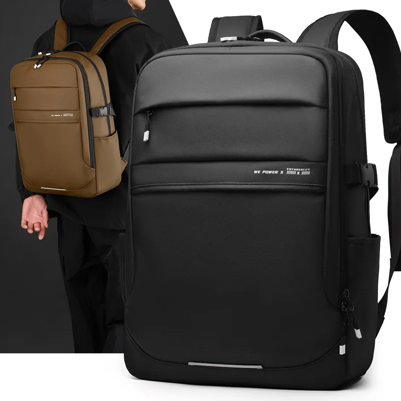

Men's 2025 New Travel and Leisure Backpack,Waterproof Large Capacity Business Laptop Backpack, Student Backpack
