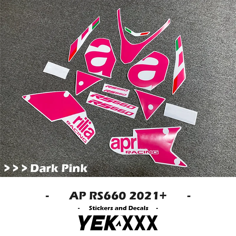 For Aprilia RS660 RS 660 2020 2021 2022 2023 2024 New OEM Replica Special Color Fairing Shell Sticker Decal ALL Logo