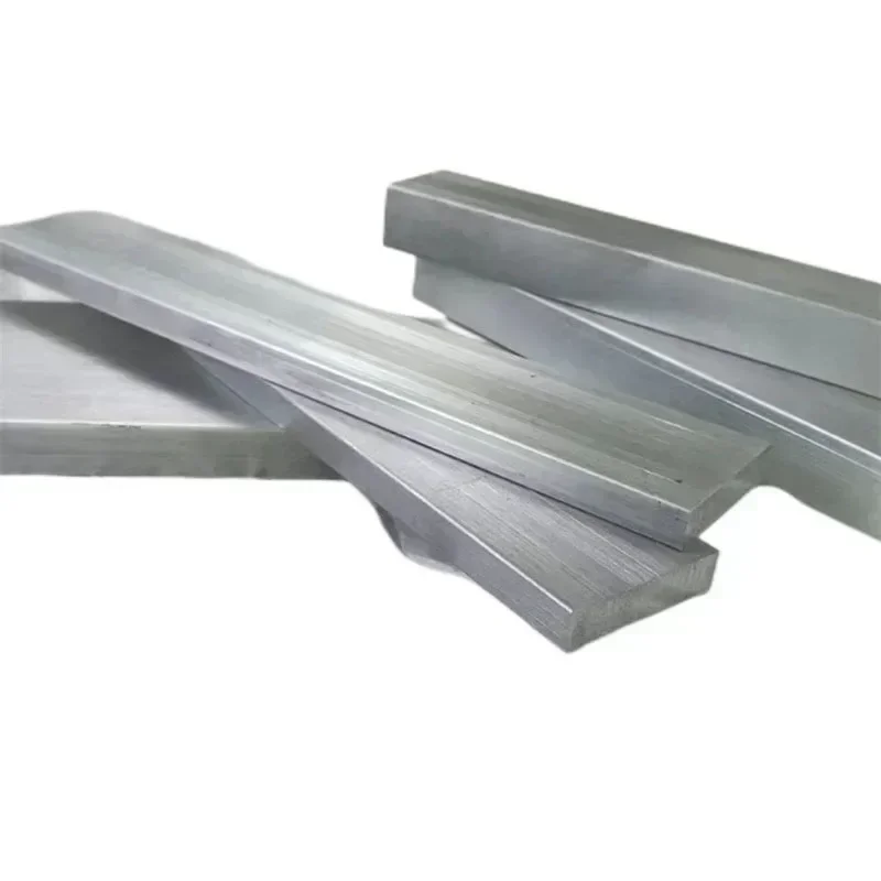 Thickness 3mm 4mm 5mm 6mm 8mm 10mm 15mm 20mm 25mm 6061 Aluminium Flat Bar Plate Sheets Block CNC Metal Length 495mm Customizable