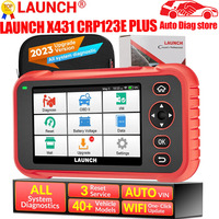 2024 LAUNCH X431 CRP123E PLUS OBD2 Scanner Full System FCA SGW, SAS Calibration/Throttle Reset/Oil Reset  X431 CRP123 CER123E